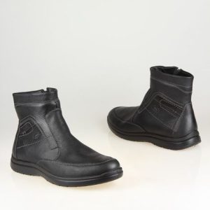 JOMOS П/Cапоги зимние арт.464502-373000  нат.кожа, черный, нат.мех
