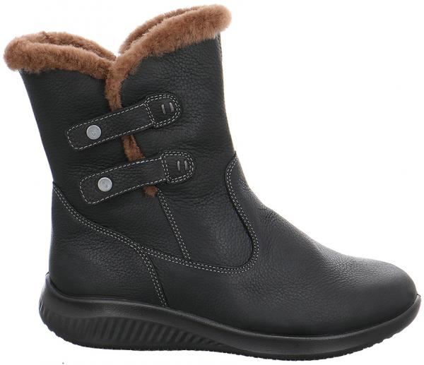 JOMOS П/сапоги зимние арт.857505-37000 нат.кожа, черные, 2 липы, нат.мех